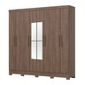 Guarda-roupa 8 Portas 4 Gavetas com Espelho B51 - 2