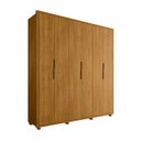 Ver imagem 5 de Guarda Roupa 100% Mdf 6 Portas 210cm Matisse 183 Espazzo Madetec