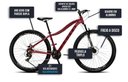 Ver imagem 5 de Eudora em Alumínio Quadro Rebaixado (15,5), Alavancas Ez-fire Stef500 Shimano, Aro 29 Aero, 36 Raias