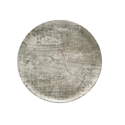 Jogo de Pratos Sobremesa em Cerâmica Aquarelle Stone com 6 Peças 21cm Copa & Cia