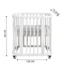 Ver imagem 2 de Berço Evolutivo em Madeira Maciça Sleep