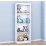 Armário Expositor Balcão Branco de Brinquedos sem Portas Ajl Estante Multiuso para Livros Produtos D - 4