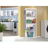 Armário Expositor Balcão Branco de Brinquedos sem Portas Ajl Estante Multiuso para Livros Produtos D - 3