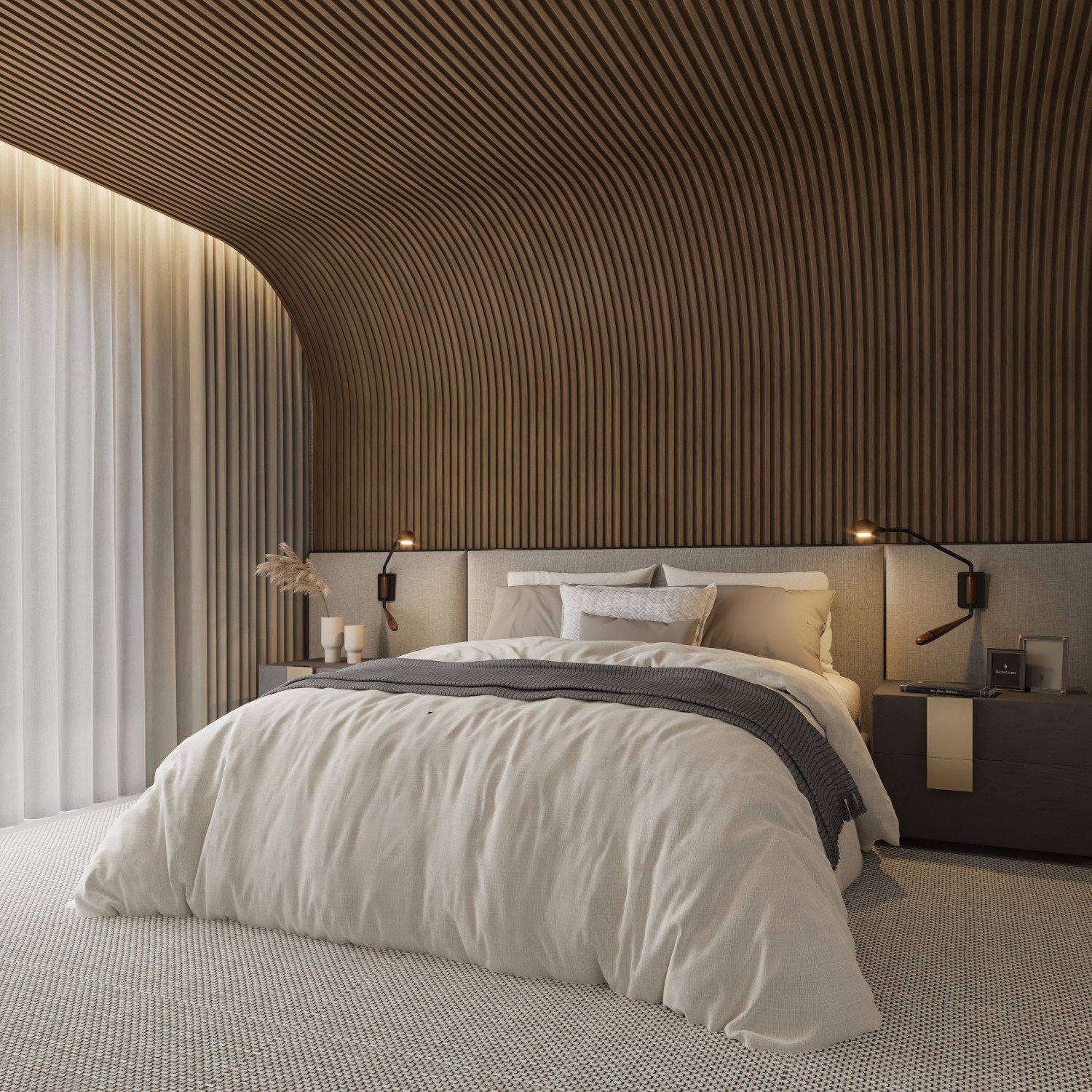 Painel Ripado Flex Gold Essence Mdf Comum 9mm Caixa P