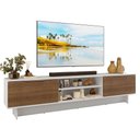 Ver imagem 2 de Rack para TV até 80 Polegadas 218 cm 2 Portas Branco/Rustic Stella Madesa