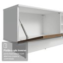 Ver mais imagens de Rack para TV até 80 Polegadas 218 cm 2 Portas Branco/Rustic Stella Madesa