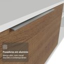 Ver imagem 7 de Rack para TV até 80 Polegadas 218 cm 2 Portas Branco/Rustic Stella Madesa