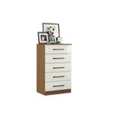 Ver imagem 2 de Cômoda 5 Gavetas Yellowstone Atacama Off White - Aramóveis