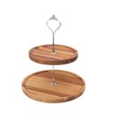 Ver imagem 1 de Bandeja dois andares acácia mimo style