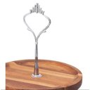 Ver imagem 2 de Bandeja dois andares acácia mimo style