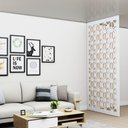 Ver imagem 1 de Painel Vazado Divisória Mdf Madrid Branco - 1,20x2,70m
