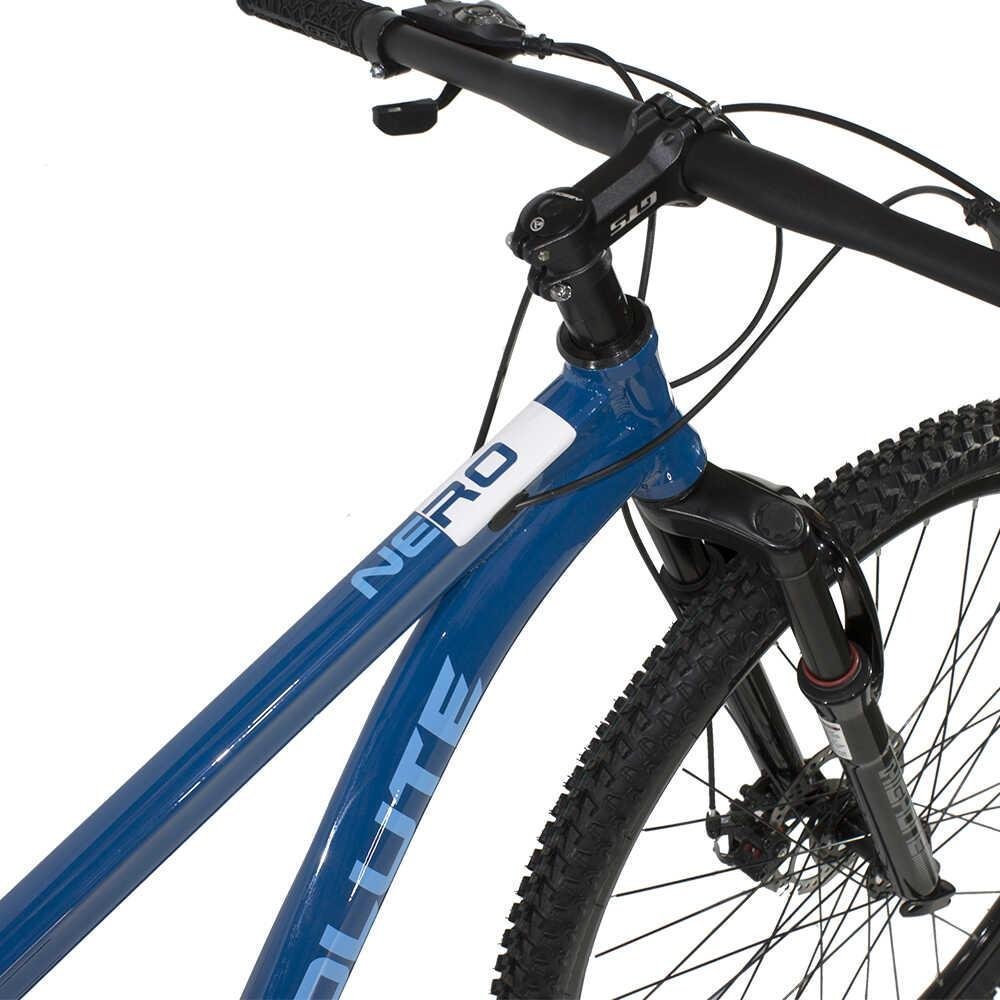 Bicicleta Aro 29 Absolute Nero Aluminio Câmbios Shimano 21v Freio a Disco - Azul - 19 - 4