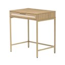 Ver imagem 2 de Escrivaninha Square 1 Gaveta Tauari Telinha Rattan