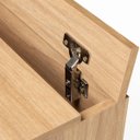 Ver imagem 4 de Escrivaninha Square 1 Gaveta Tauari Telinha Rattan