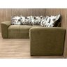 Sofá Canto Bege com Floral 607/90 Belo - 3