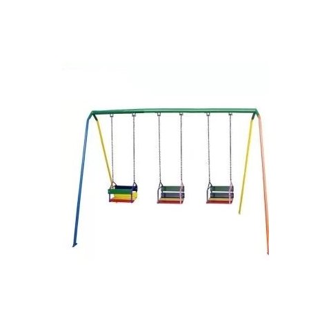 Balanço cadeirinha 02 lugares + 1 cadeirinha especial correntinha (3 Lugares)