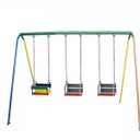 Ver imagem 1 de Balanço cadeirinha 02 lugares + 1 cadeirinha especial correntinha (3 Lugares)