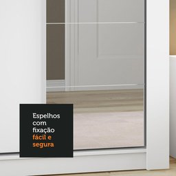Kit Madesa com 3 Espelhos de 60 X 49,5 Cm para Guarda-roupa - 4
