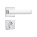 Ver imagem 1 de Fechadura Porta Externa 803/35 Cromado Roseta Quadrada Broca 40mm Stam