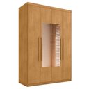 Ver imagem 2 de Guarda Roupa 4 Portas com Espelho Carimã Naturalle