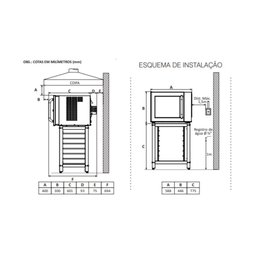 Forno de Convecção Miniconv sem Vapor 4 Assadeiras Prática - 7
