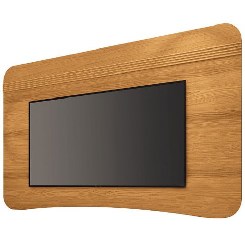 Painel para Tv 80 Pol Orgânico 200cm Ermione B01 Cinamomo - Lyam Decor