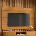 Ver imagem 5 de Painel para TV 80 pol Orgânico 200cm Ermione B01 Cinamomo - Lyam Decor