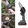 Mini Motosserra Elétrica 24v Bivolt Recarregável e Portátil - 5
