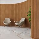 Ver imagem 1 de Painel Ripado Flex Gold Fit Mdf Comum 18mm Caixa P