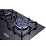 Cooktop a Gás 5 Bocas Preto Mesa de Vidro Dako Bivolt - 5