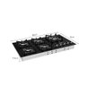 Cooktop a Gás 5 Bocas Preto Mesa de Vidro Dako Bivolt - 2