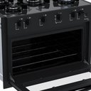 Ver imagem 4 de Fogão de Embutir 5 Bocas Picasso Line Preto Fosco Gás Glp com Forno Pcel560 - Venax 30260