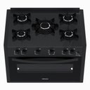 Ver imagem 3 de Fogão de Embutir 5 Bocas Picasso Line Preto Fosco Gás Glp com Forno Pcel560 - Venax 30260