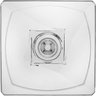 QUADRON CENTRO MESA 10x29x29cm CRISTAL ECO TRANSP NH - 5
