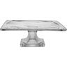 QUADRON CENTRO MESA 10x29x29cm CRISTAL ECO TRANSP NH - 3
