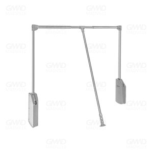 CABIDEIRO BASC FGVTN DUAL SLOW 890-1210MM PRATA/CR (12KG)