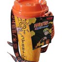 Ver imagem 4 de Copo com Canudo Fita Cordão Naruto Uzumaki 1000ml - Laranja
