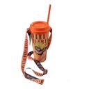 Ver imagem 1 de Copo com Canudo Fita Cordão Naruto Uzumaki 1000ml - Laranja