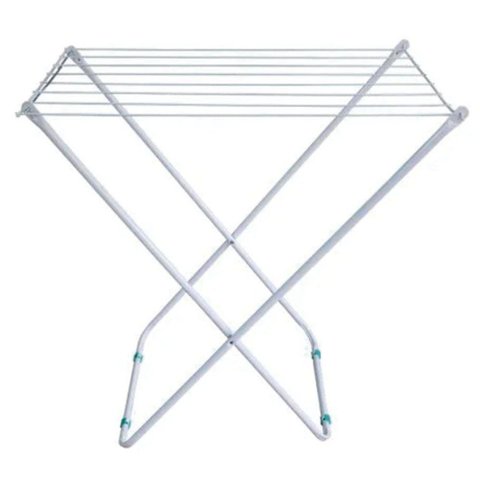 Varal de Chão Portátil Praticidade e Qualidade sem Ocupar Muito do Espaço