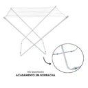 Ver imagem 2 de Varal de Chão Portátil Praticidade e Qualidade sem Ocupar Muito do Espaço