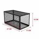 Ver imagem 5 de Armadilha Ratoeira Grande em Metal Estilo Gaiola Pega Roedores Rato Ratazana Captura Praga Camundong