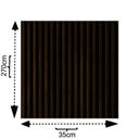 Ver imagem 5 de Painel Ripado Flex Gold Lux Mdf Comum 18mm Caixa P