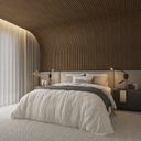 Ver imagem 1 de Painel Ripado Flex Gold Lux Mdf Comum 18mm Caixa P