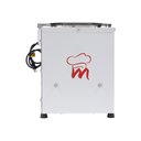 Ver imagem 3 de Amassadeira Rápida Maná 7kg Profissional 1 Velocidade Tacho Inox e Bivolt - Arm-7
