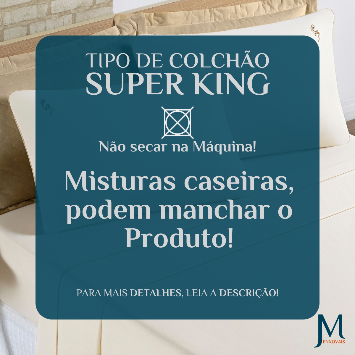 Conjunto de Lencol Casal King Size Casa Blanca 100%algodao Super Macio:palha - 7