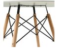 Ver imagem 3 de Mesa de Jantar Redonda Eames Eiffel 90cm PRETA