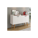 Ver imagem 1 de Aparador Buffet Retrô 4 Portas Dallas Varias Cores - Rpm:off White