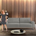 Ver mais imagens de Sofá Living 4 Lugares Vicenza Mm Top 210cm Molas Ensacadas