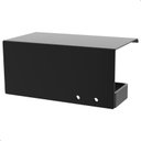 Ver imagem 4 de Porta Papel Higiênico de Parede Banheiro Inox Preto F.max