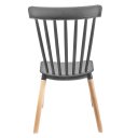 Ver imagem 4 de Cadeira Windsor Pp Cinza